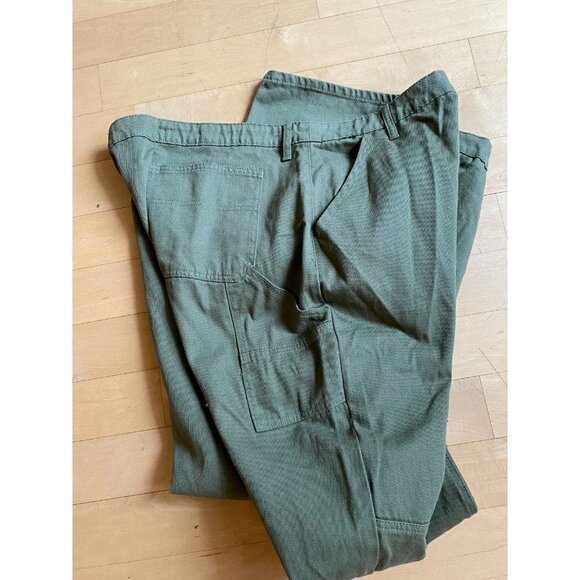 BP + Wildfang BNWT Green Jeans Sz 28 Plus Size New - Picture 7 of 8